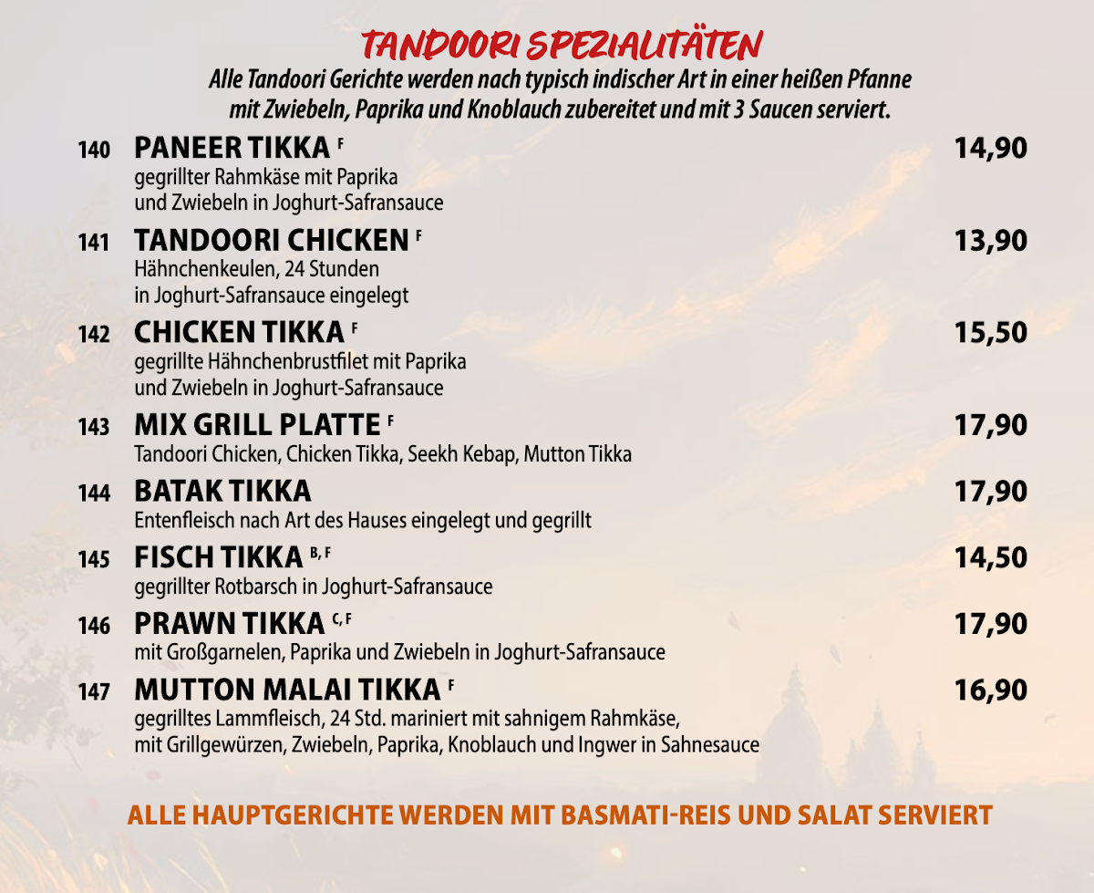 Speisekarte photo 2