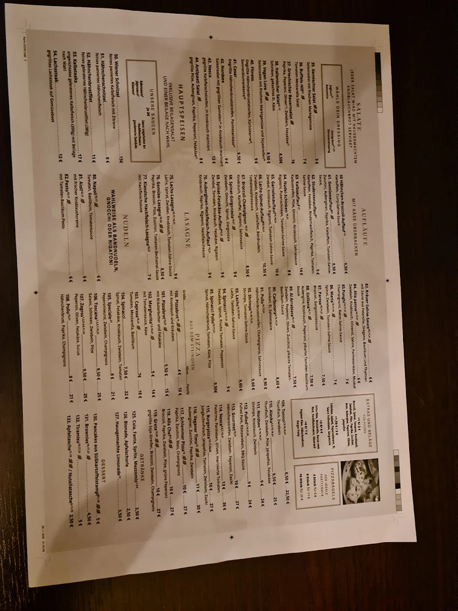 Speisekarte photo 1