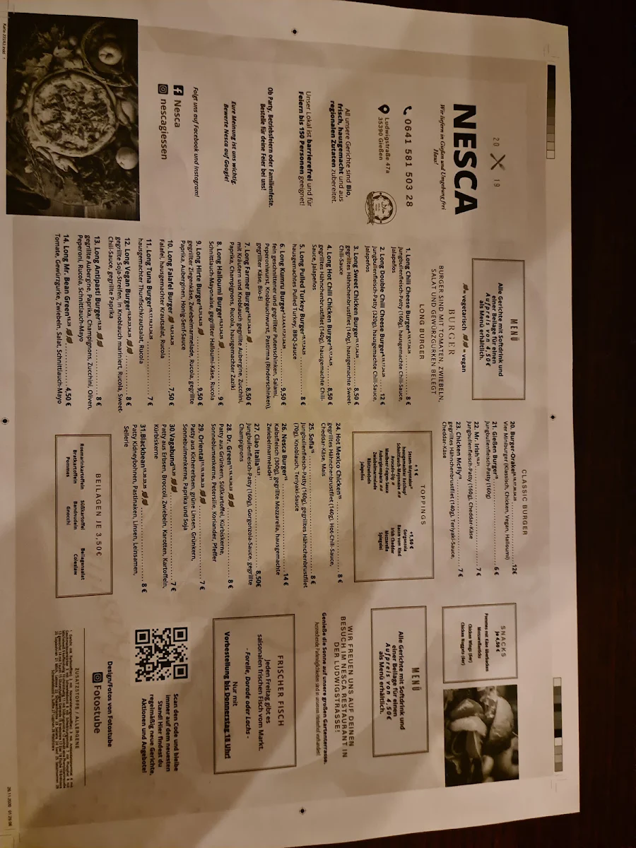 Speisekarte photo 2