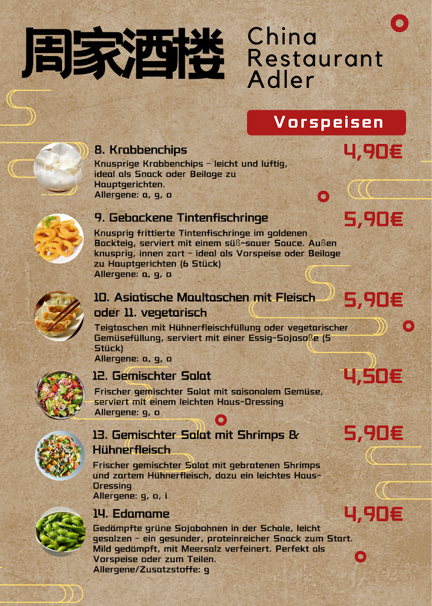 Speisekarte photo 4