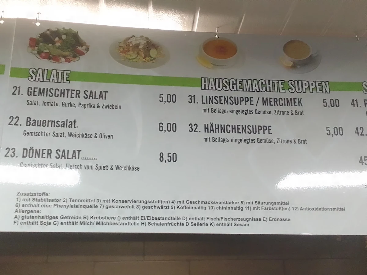 Speisekarte photo 1