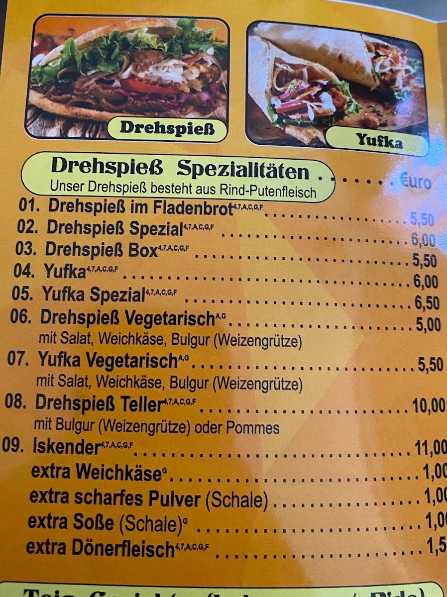 Speisekarte photo 6