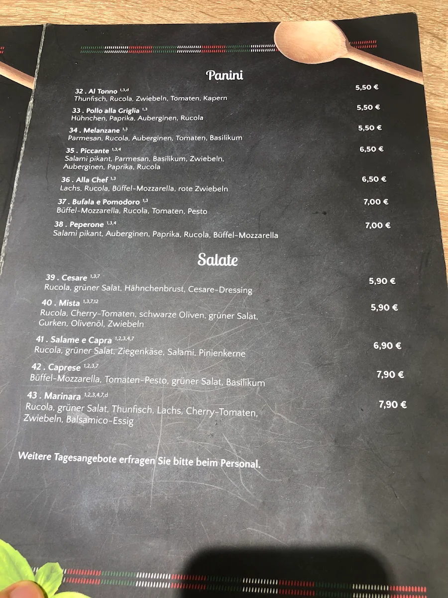 Speisekarte photo 2