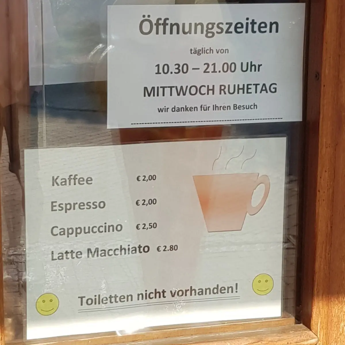 Speisekarte, Il Buon Gelato