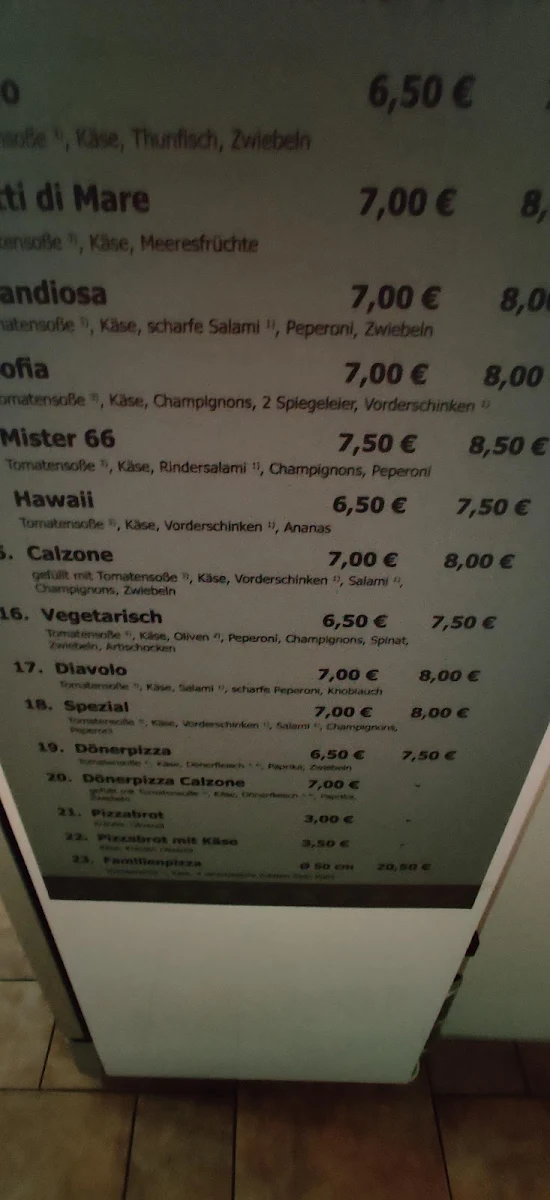 Speisekarte photo 2