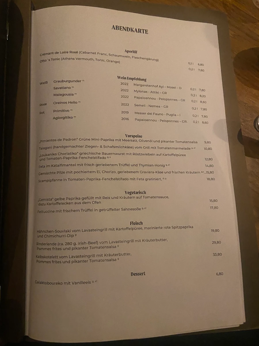 Speisekarte photo 10