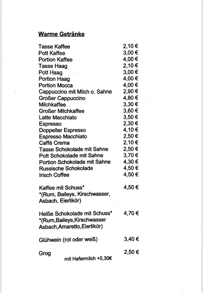 Speisekarte photo 1