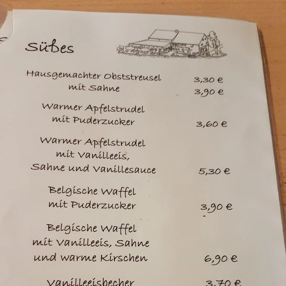 Speisekarte photo 2