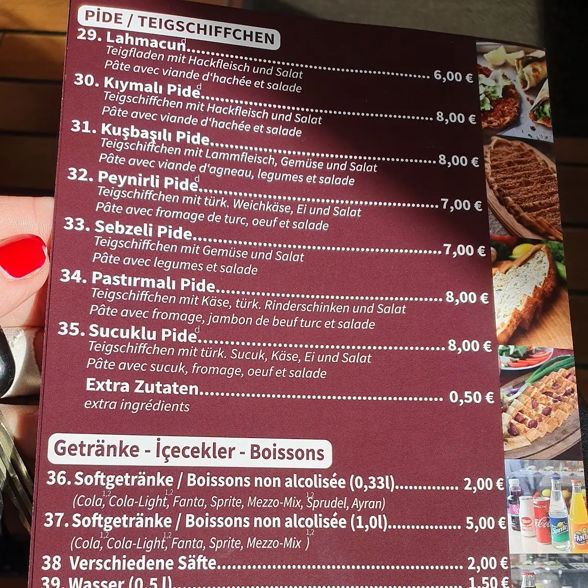 Speisekarte photo 1