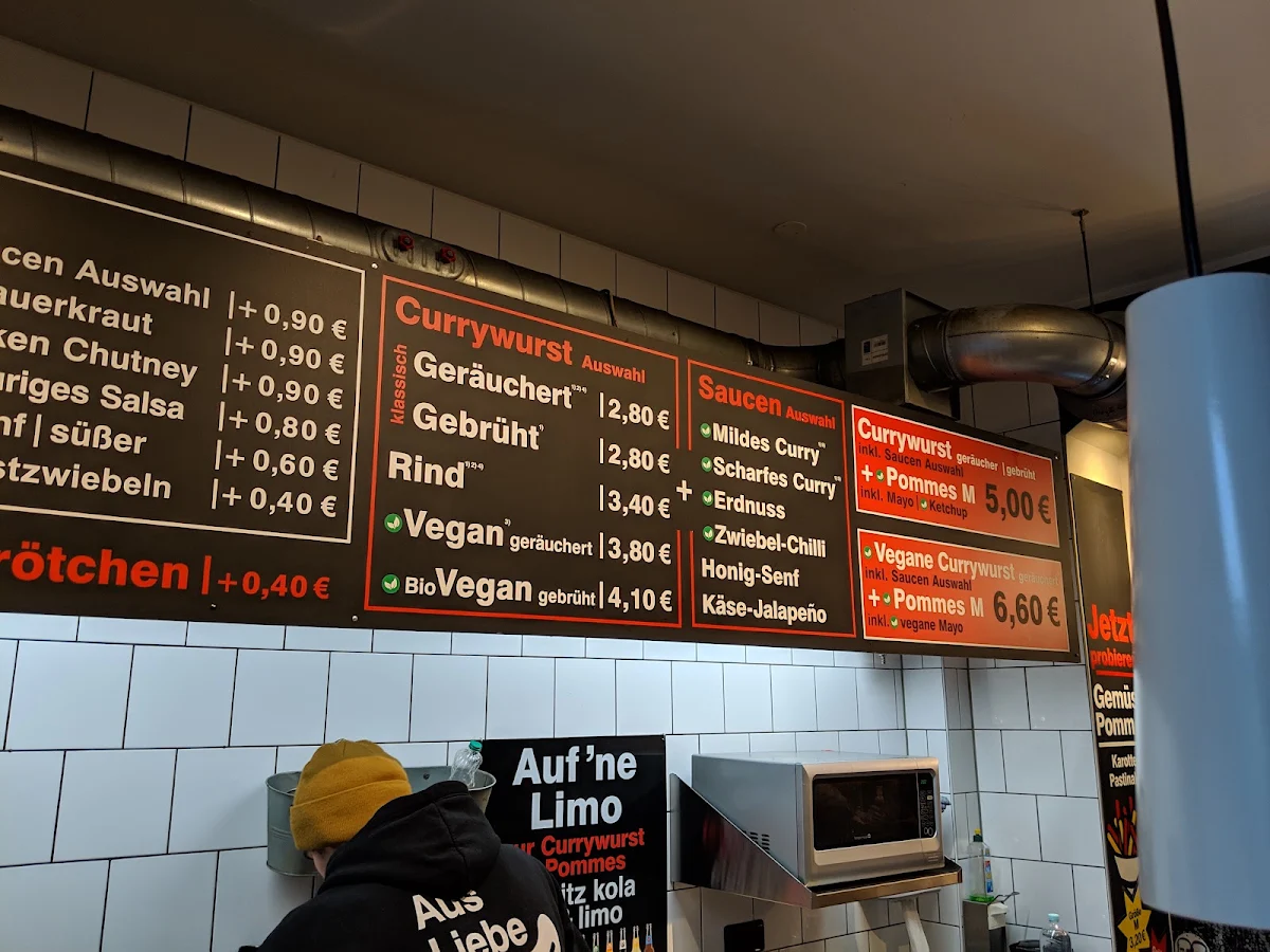Speisekarte, Curry & Co.