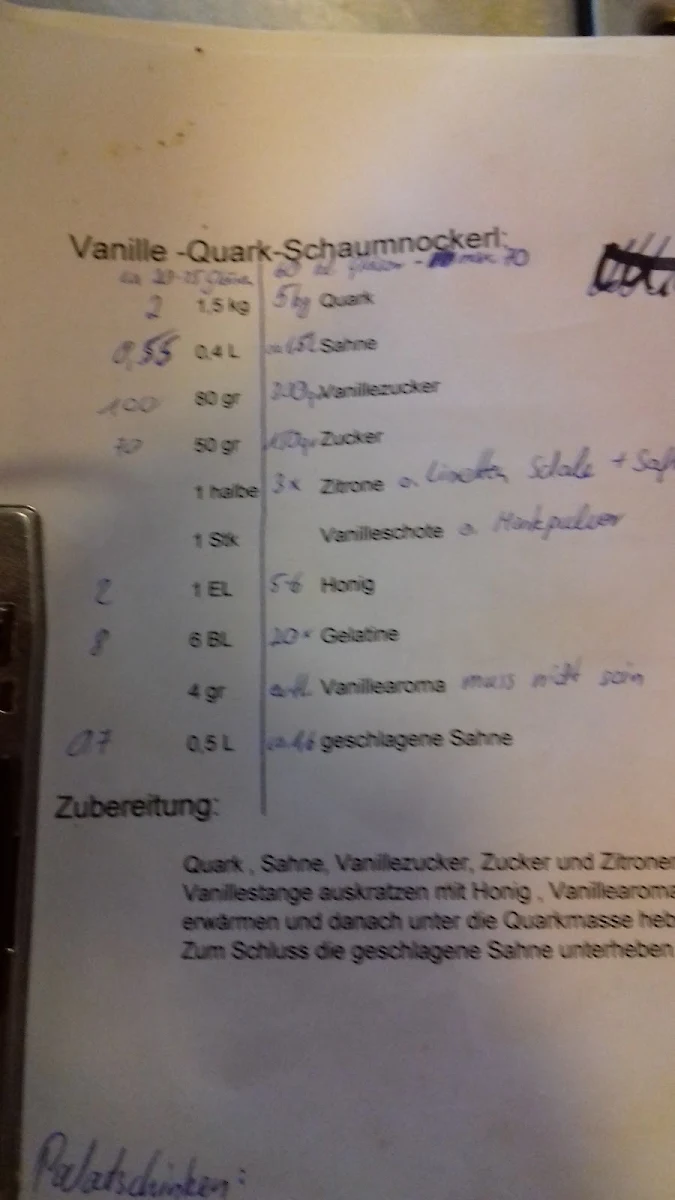 Speisekarte photo 5