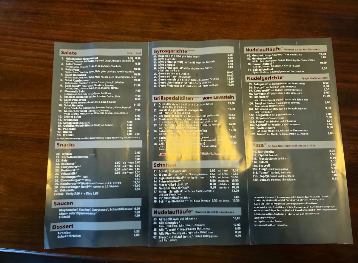 Speisekarte photo 2