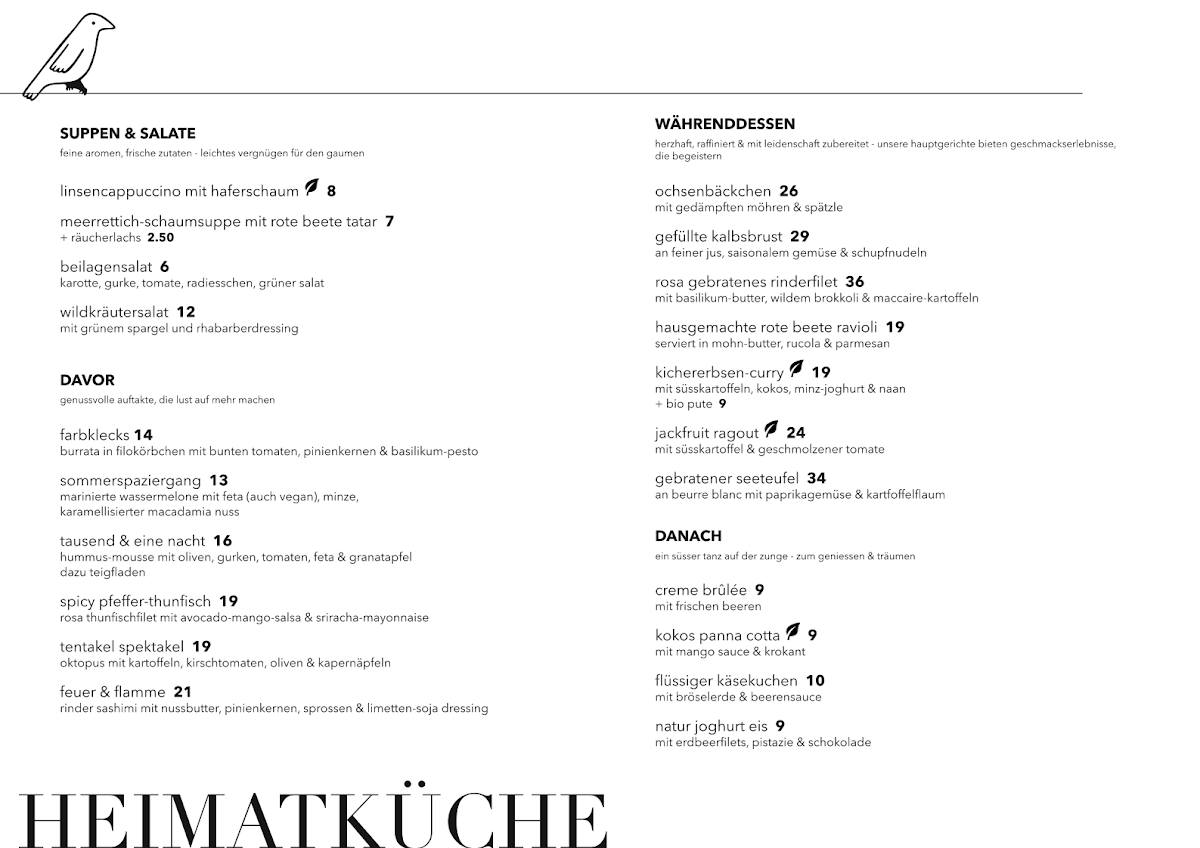 Speisekarte photo 2
