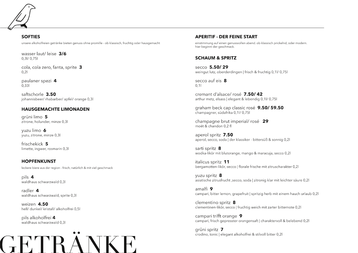 Speisekarte photo 4