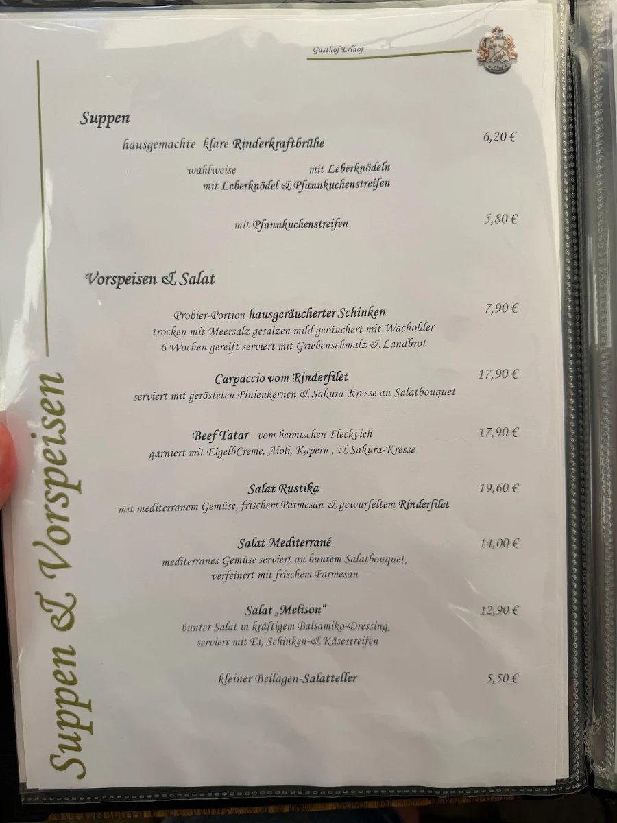 Speisekarte photo 1