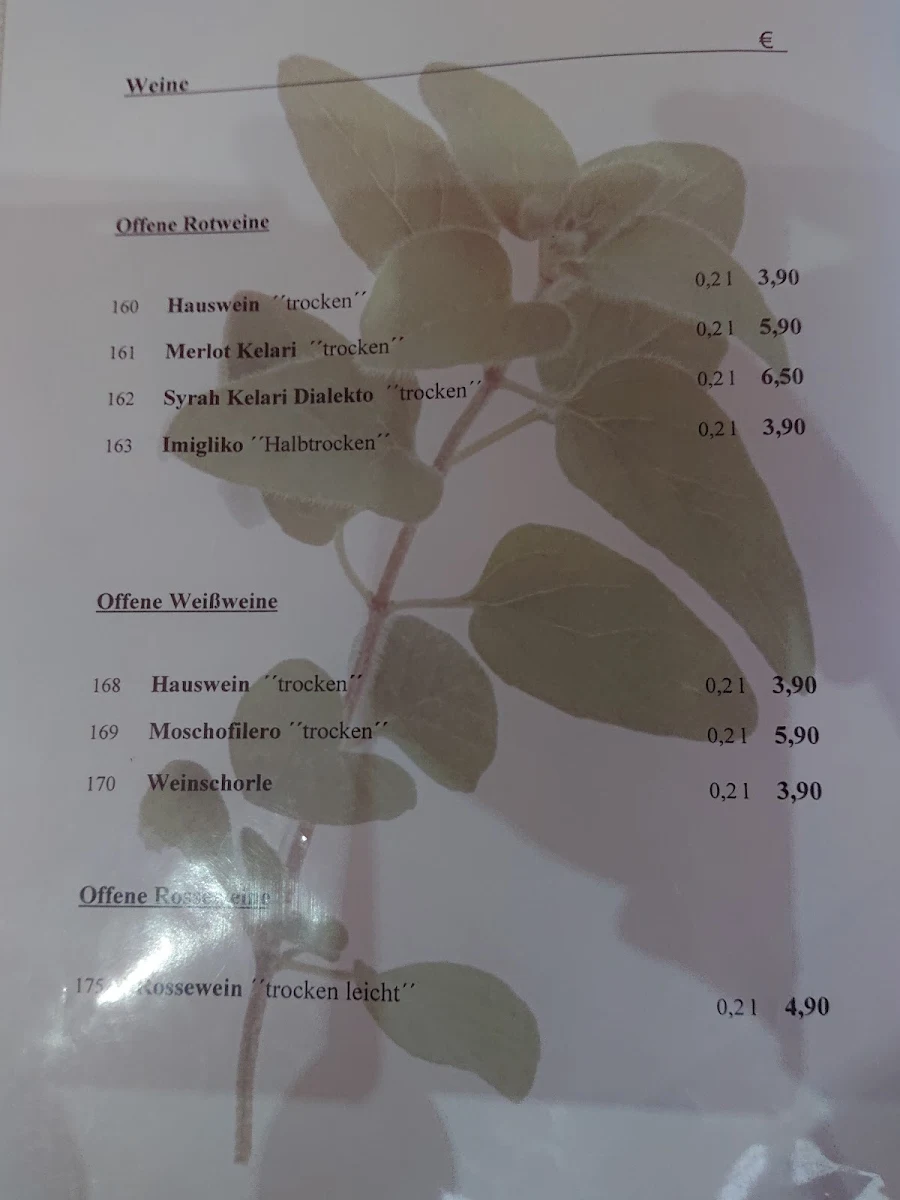 Speisekarte photo 8