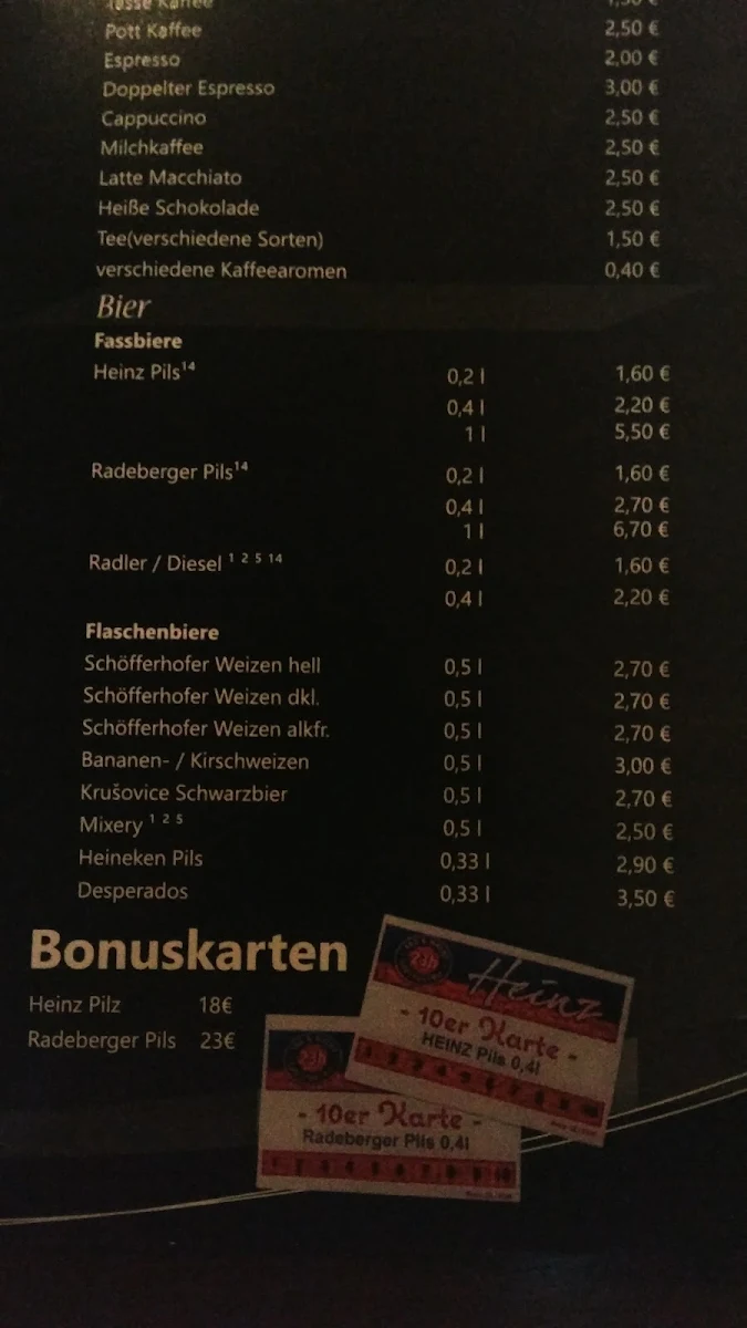 Speisekarte photo 1