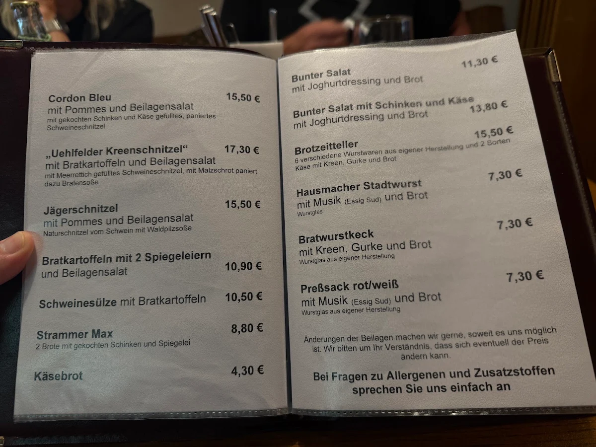 Speisekarte photo 3