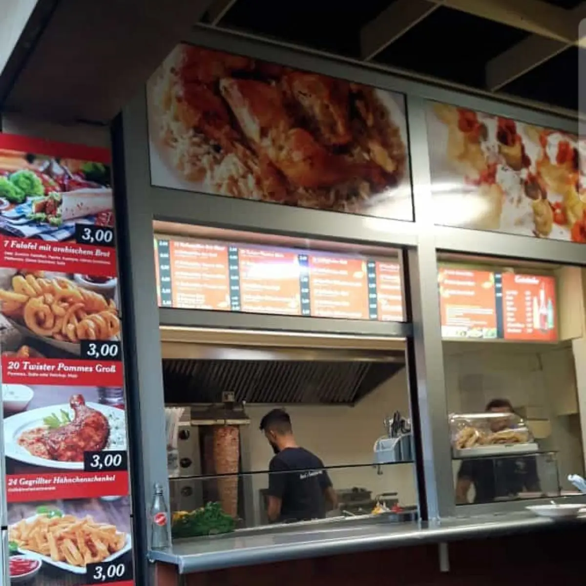 Atmosphäre, Ahmad's Gemüs Kebap