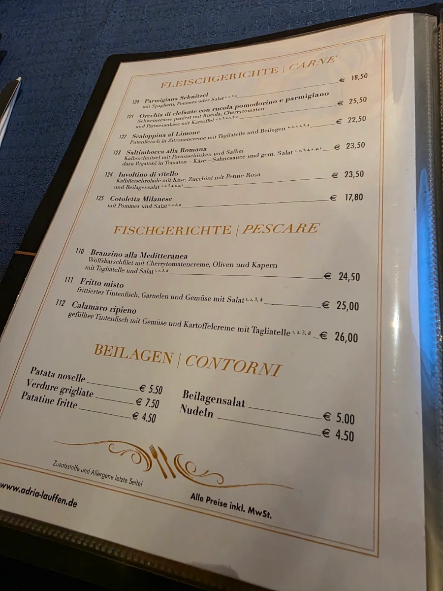 Speisekarte photo 3