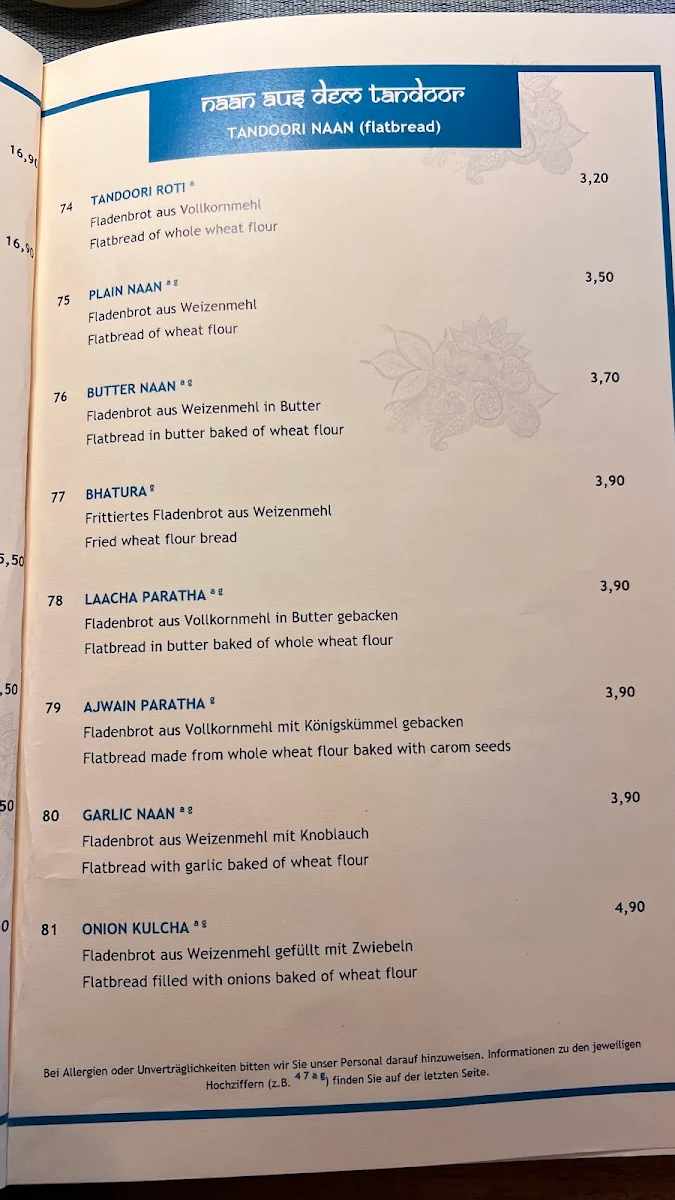 Speisekarte photo 2