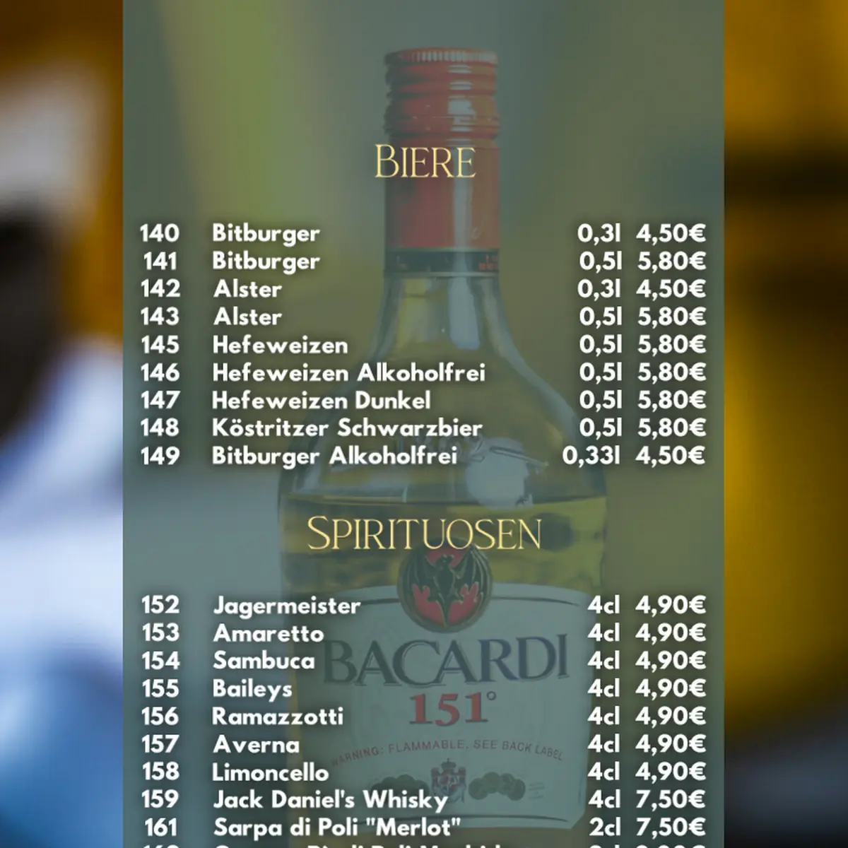 Speisekarte photo 9
