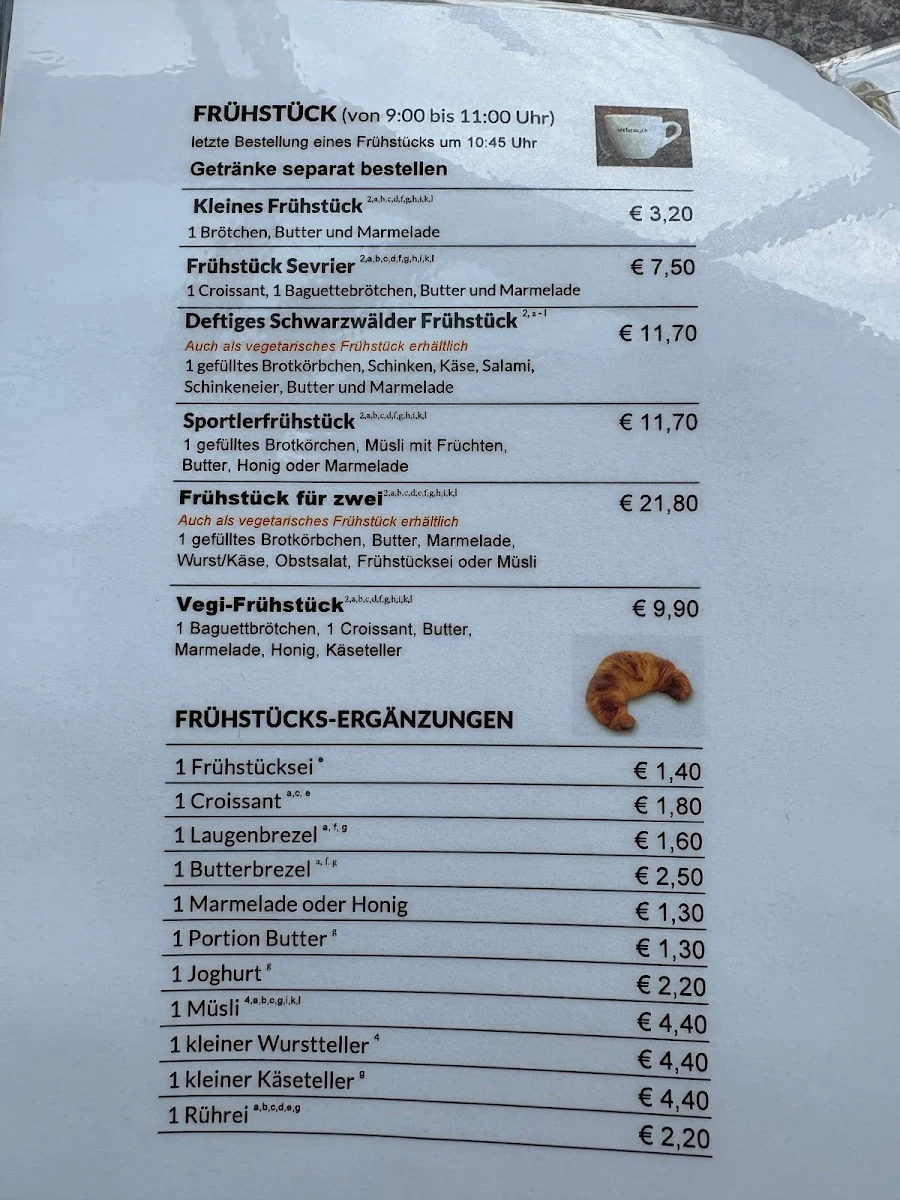 Speisekarte photo 1