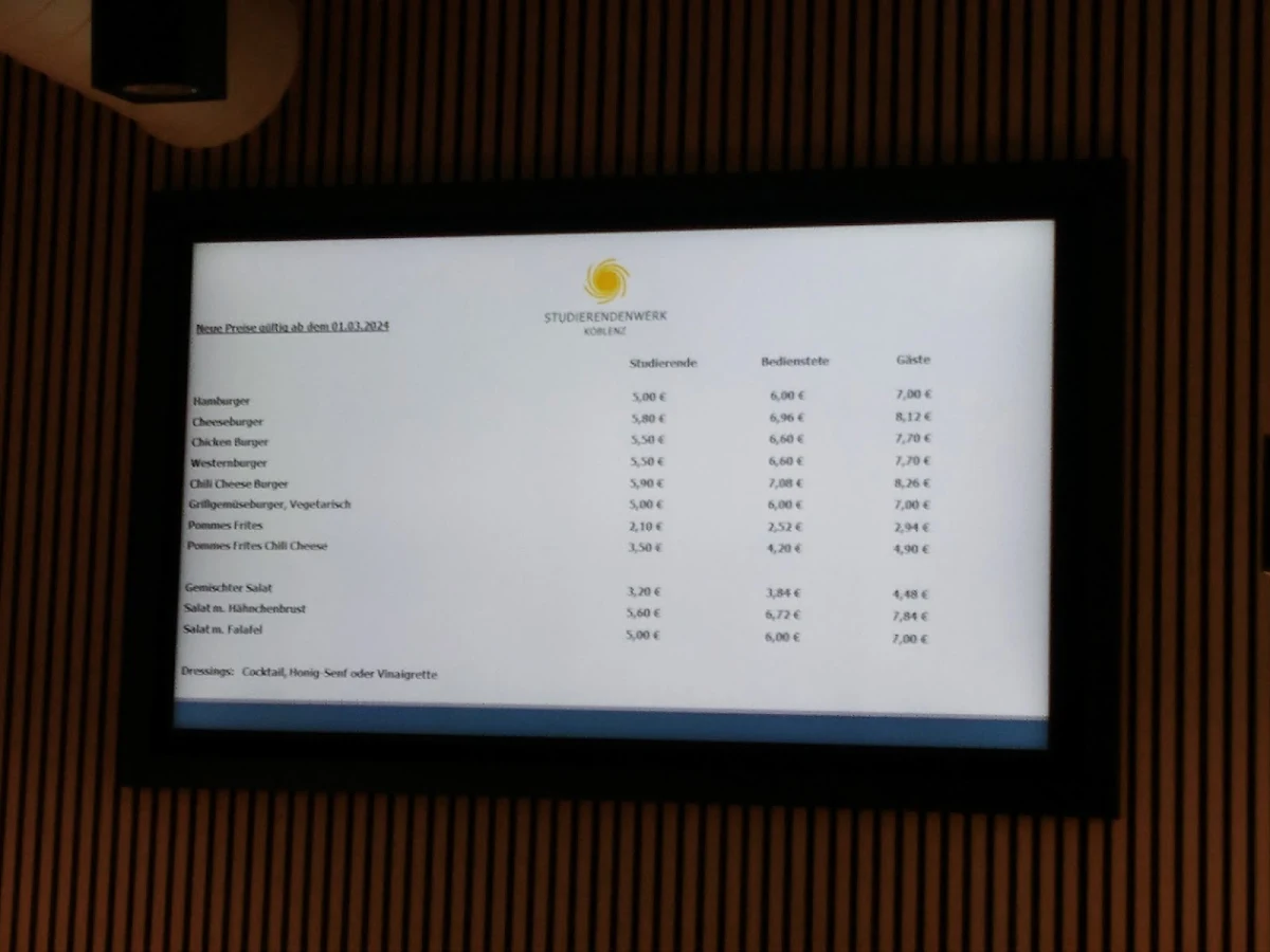Speisekarte photo 2