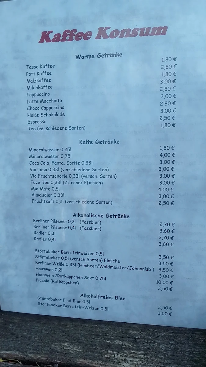 Speisekarte photo 3