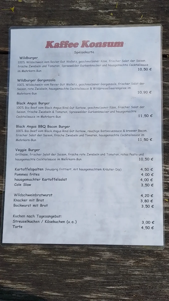 Speisekarte photo 6