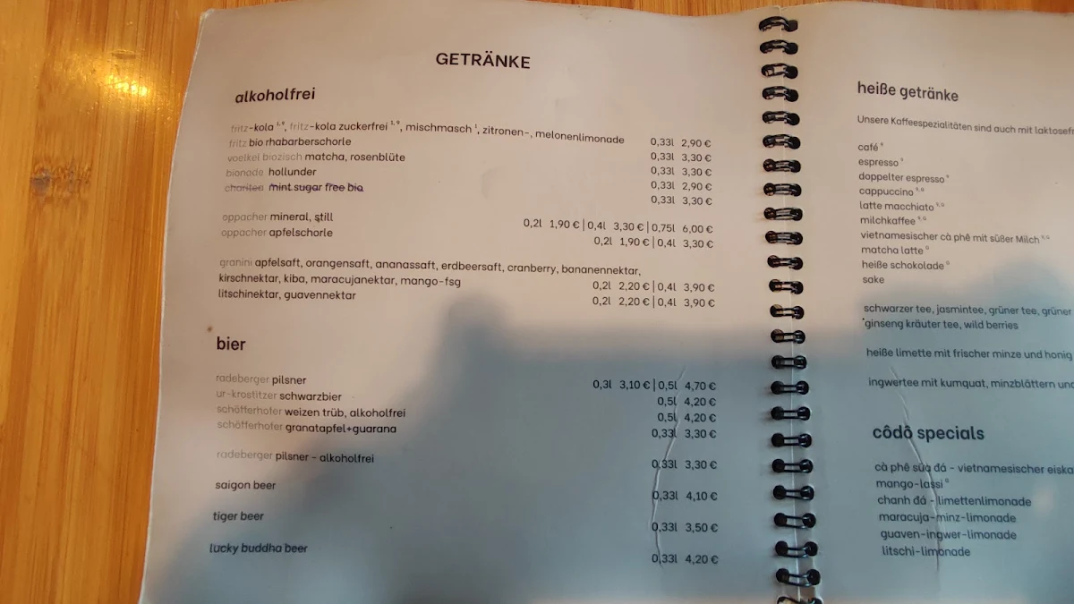 Speisekarte photo 5
