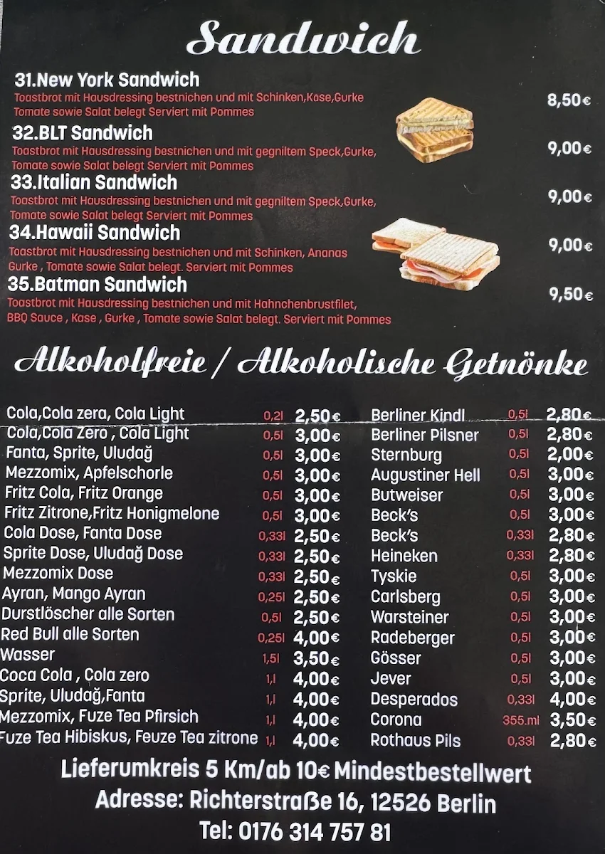 Speisekarte photo 2
