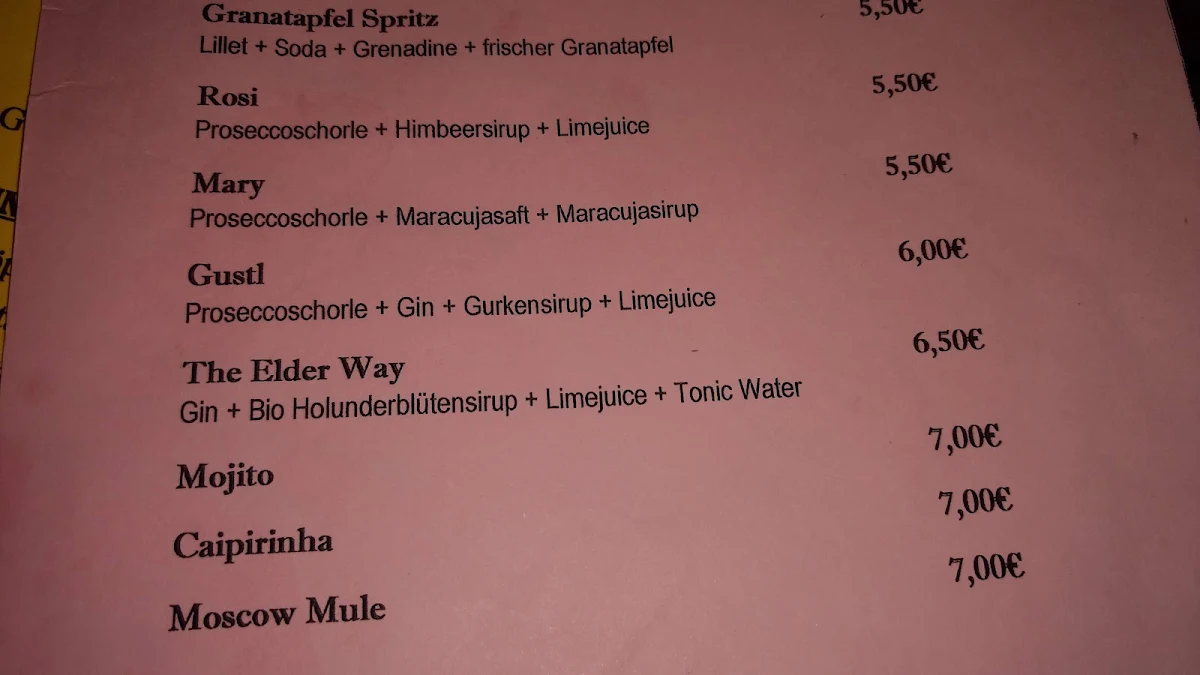 Speisekarte photo 4
