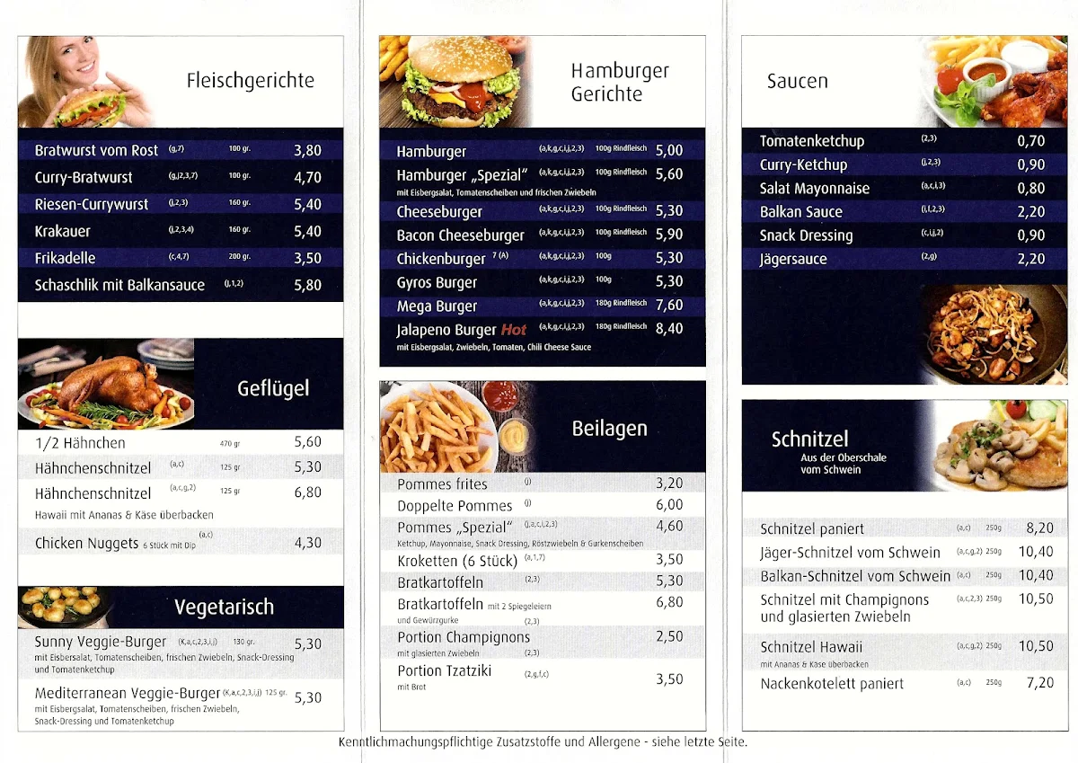 Speisekarte photo 1
