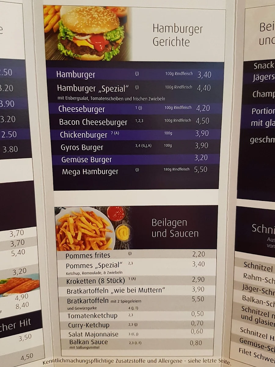 Speisekarte photo 3