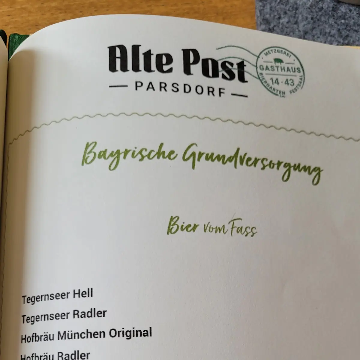 Speisekarte photo 4