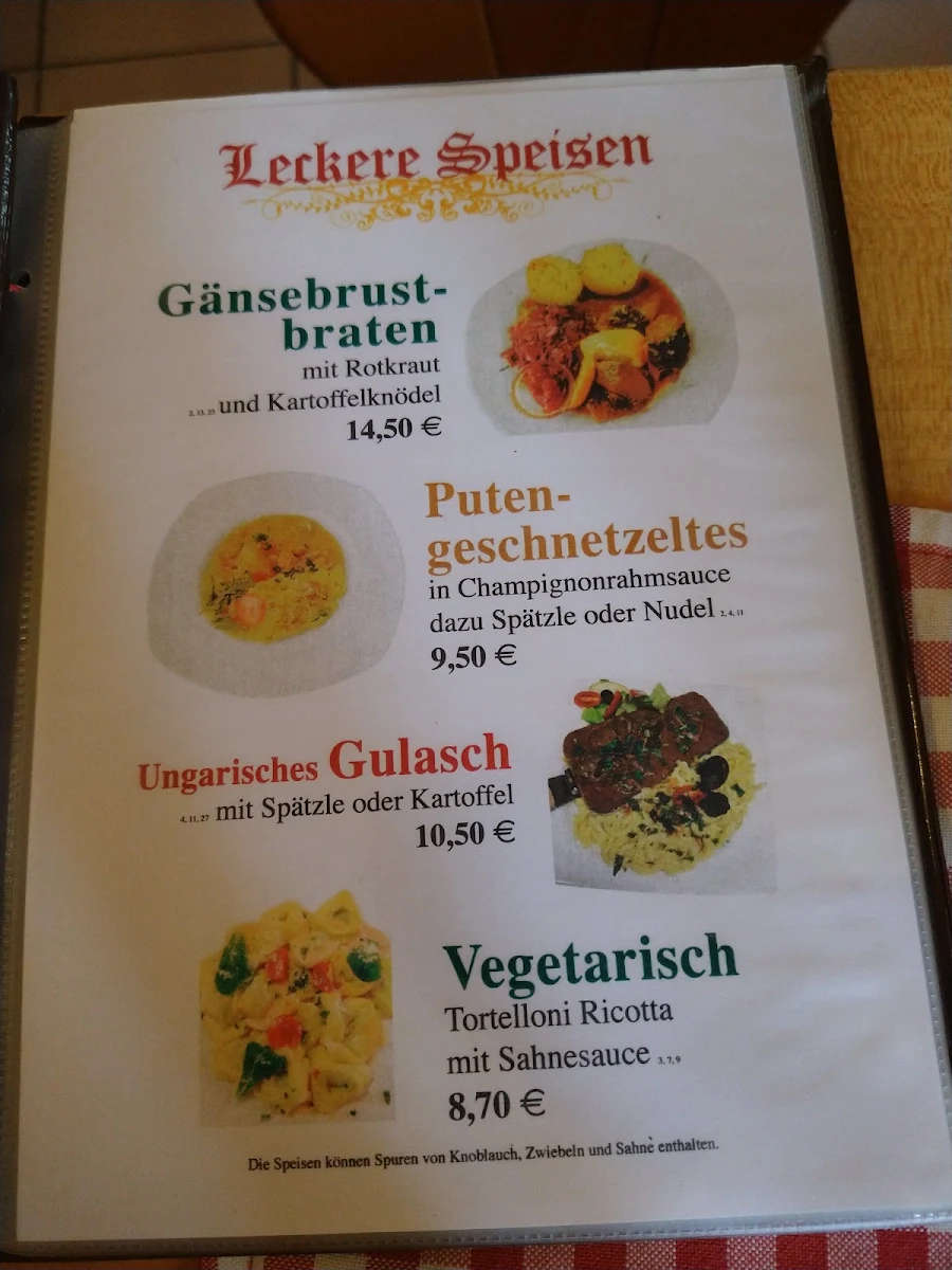 Speisekarte photo 1