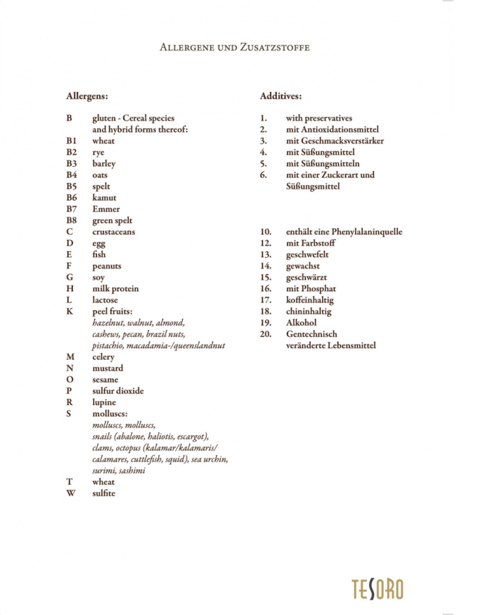 Speisekarte photo 5