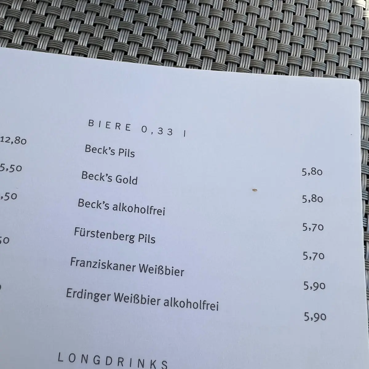 Speisekarte photo 3