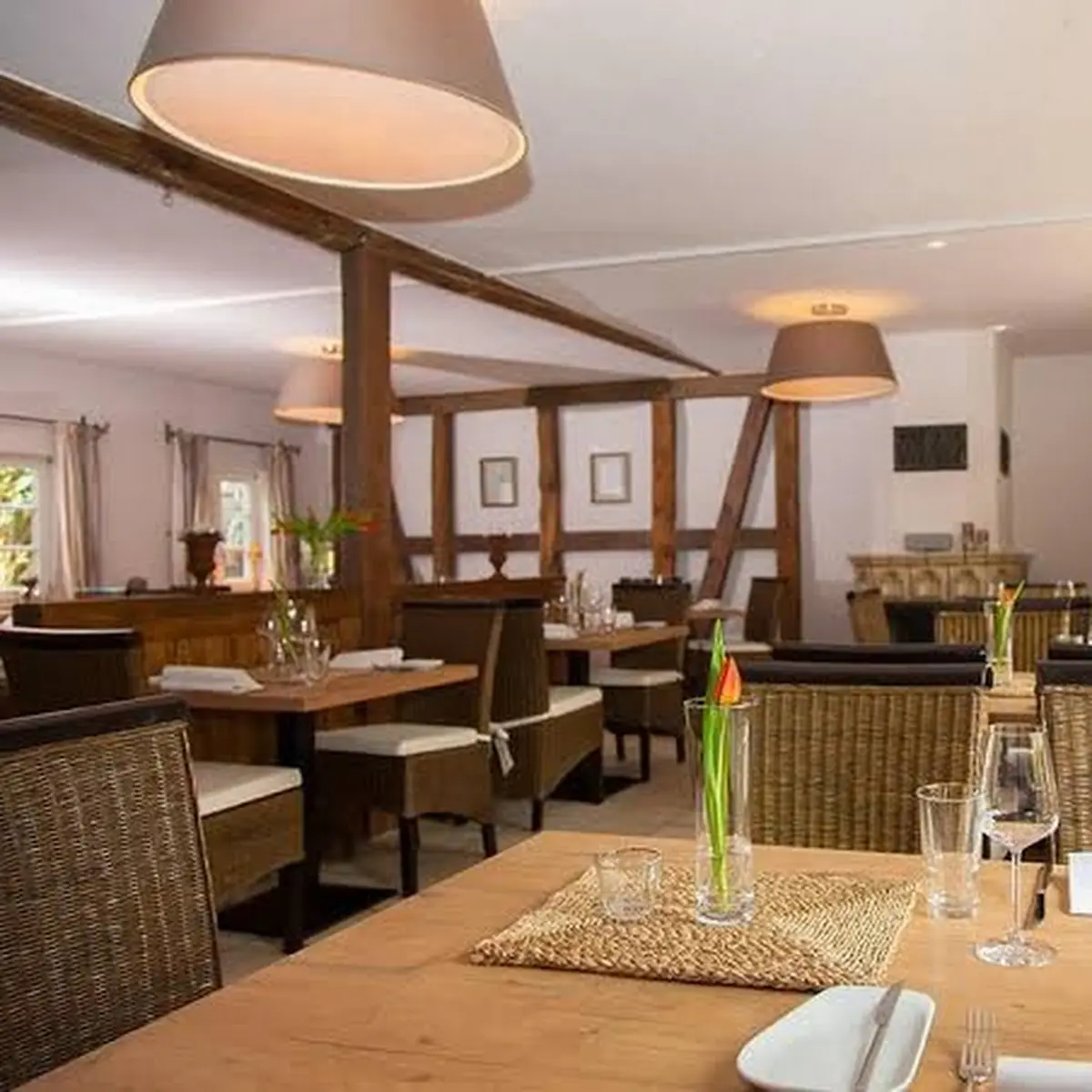 Atmosphäre, Restaurant Waldschenke mit Biergarten