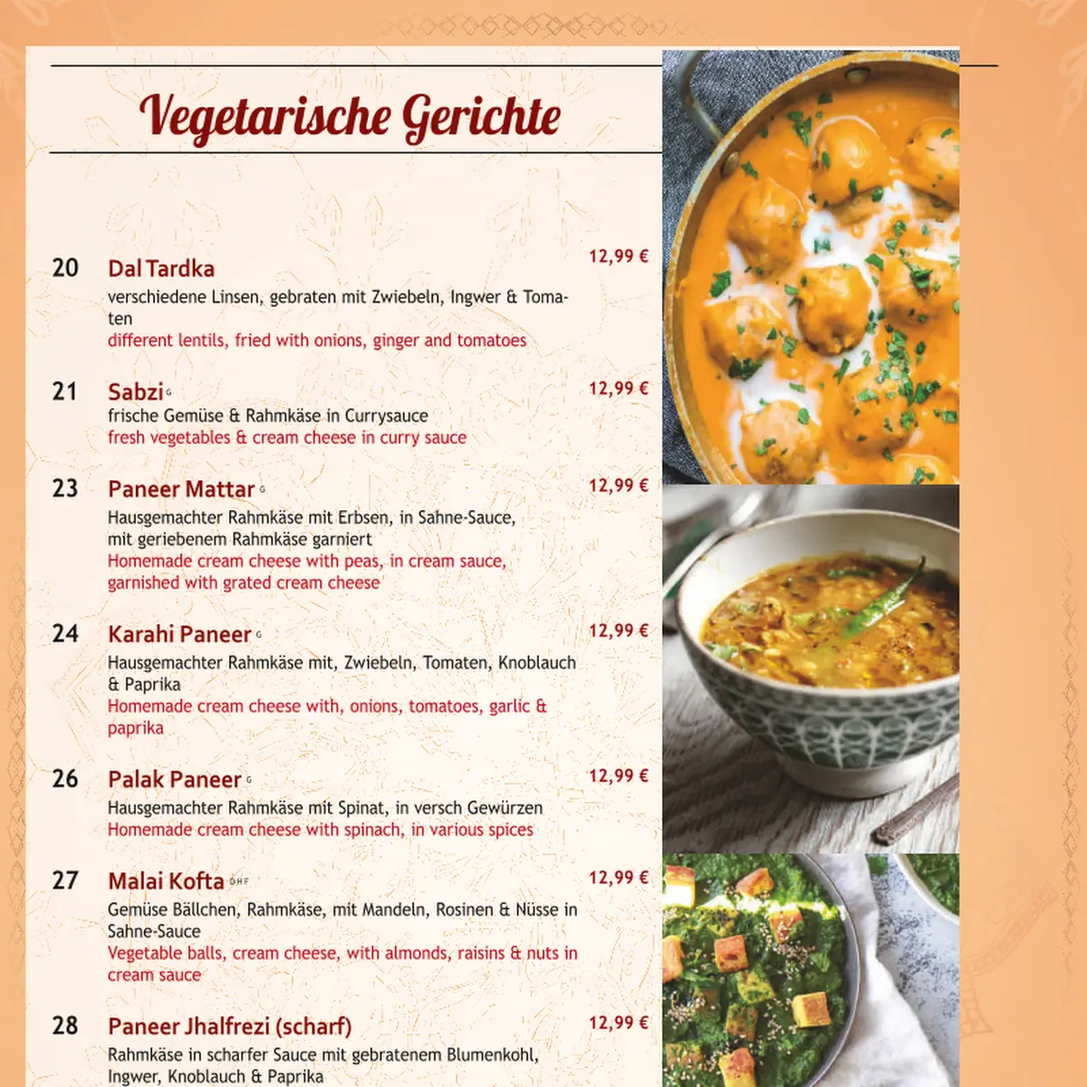 Speisekarte photo 10
