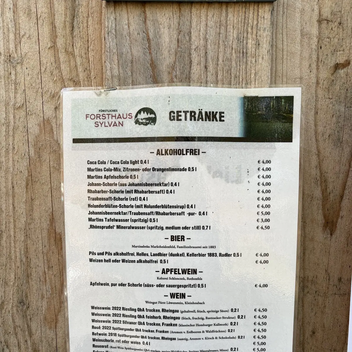 Speisekarte photo 2