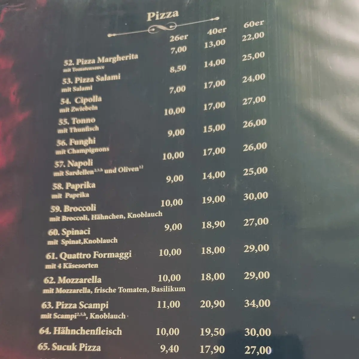 Speisekarte photo 10