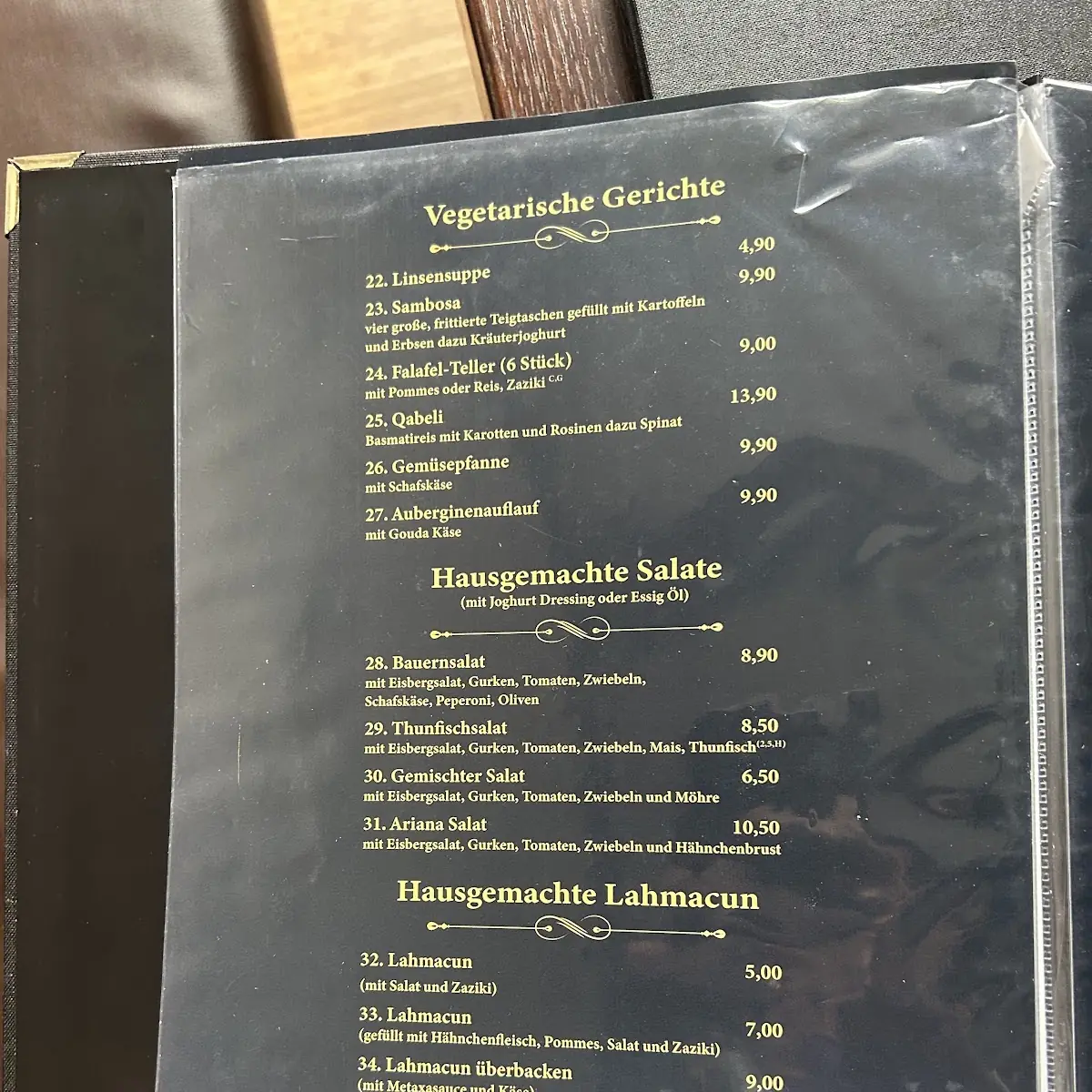 Speisekarte photo 8