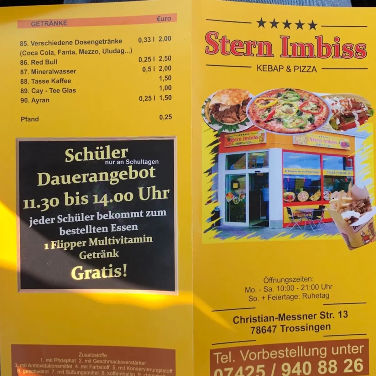 Speisekarte photo 2