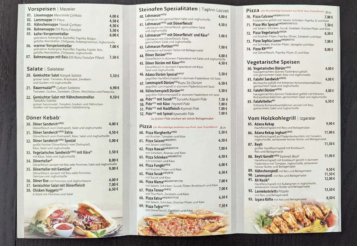Speisekarte photo 1