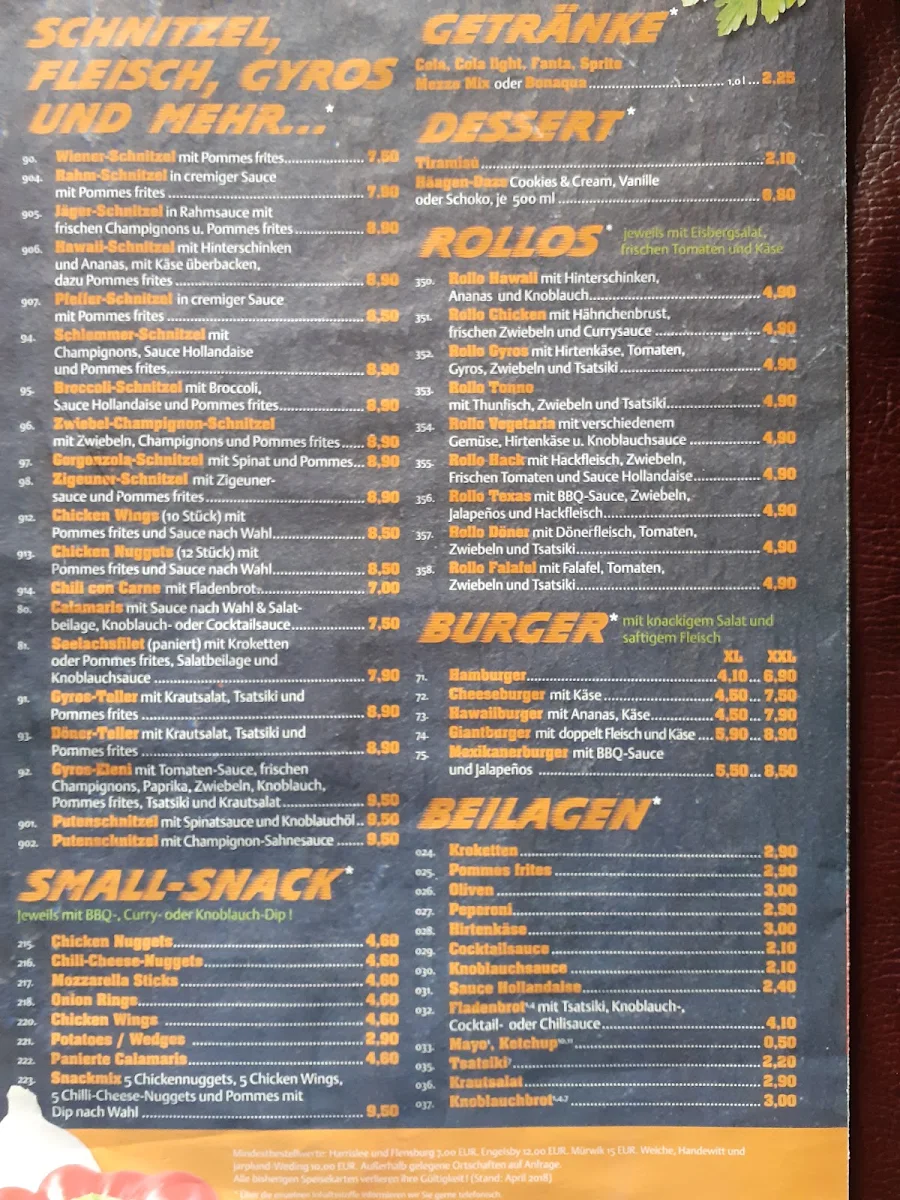 Speisekarte photo 3