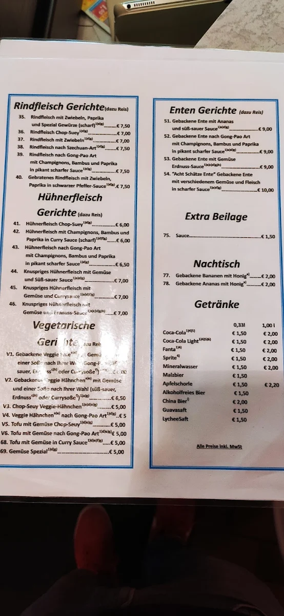 Speisekarte photo 8