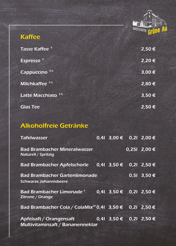 Speisekarte photo 3