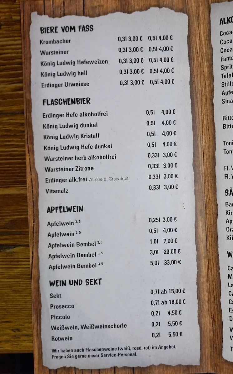 Speisekarte photo 4